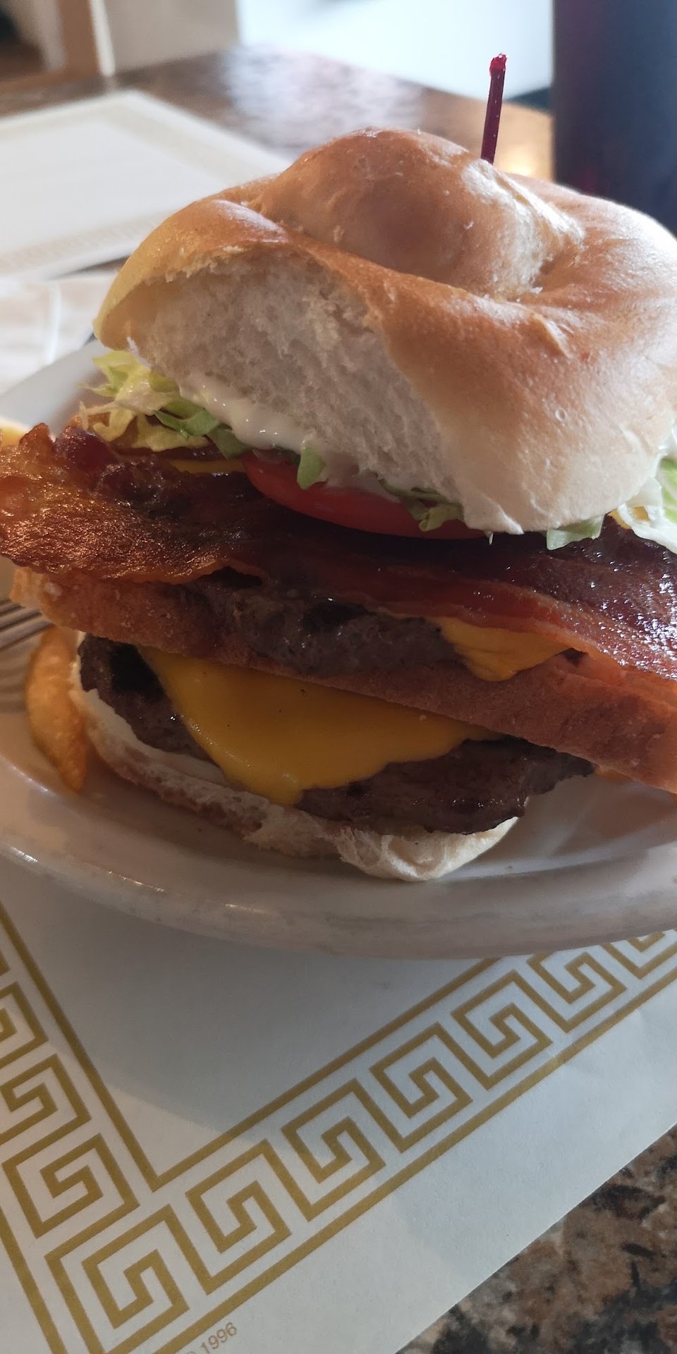 Bacon Cheeseburger Club
